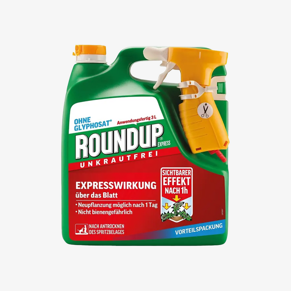 Désherbant Roundup express jardin gazon herbicide spray 3L