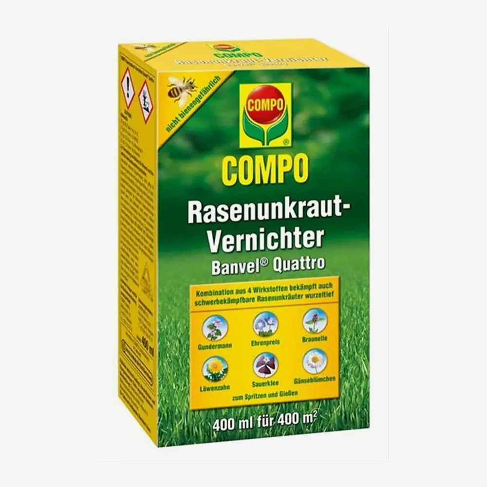 herbicide selectif gazon Désherbant Gazon COMPO concentré 200ml pour mauvaises herbes – Le  désherbage et entretien du jardin