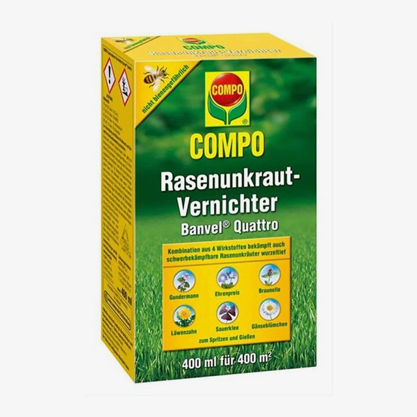 Désherbant Gazon COMPO Herbicide Mauvaise Herbe jardin concentré pelouse 200 ml